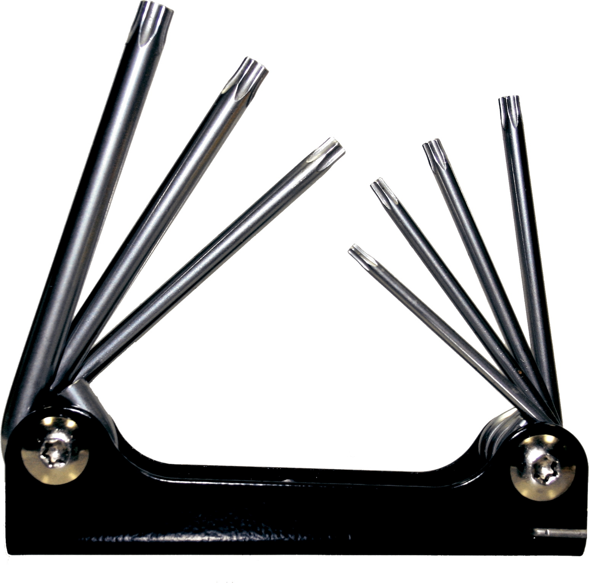 7 Piece Torx-r Key Fold-Up Set T&E Tools 6271