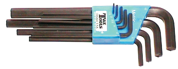 17mm Long Arm Hex Key T&E Tools 6334