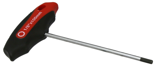 1/8" SAE T-Handle Hex Key T&E Tools 6408