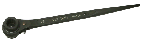 12 Point Double Sided Reversible Podger Ratchet Wrench (18 x 24mm) T&E Tools 64118