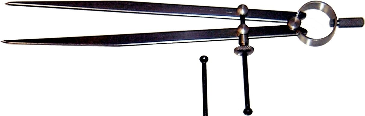 6" Spring Dividers T&E Tools 6433