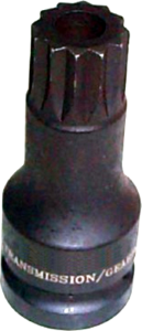 VW/Audi Gearbox Socket (16mm Multi-Spline) T&E Tools 65003