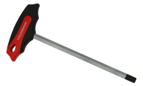 10mm Metric T-Handle Hex-Key T&E Tools 6590