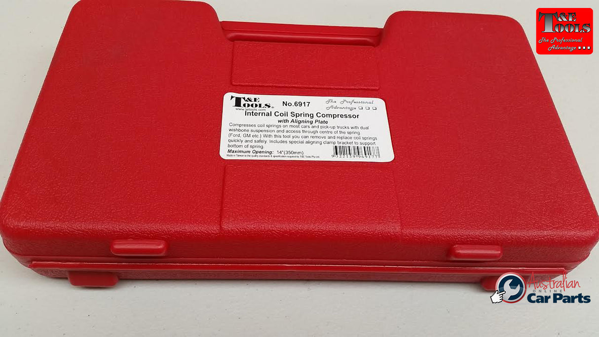 Internal Coil Spring Compressor With Aligning Plate T&E Tools 6917