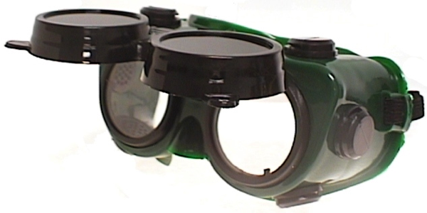 Flip-Up Safety Welding Goggles T&E Tools 7038
