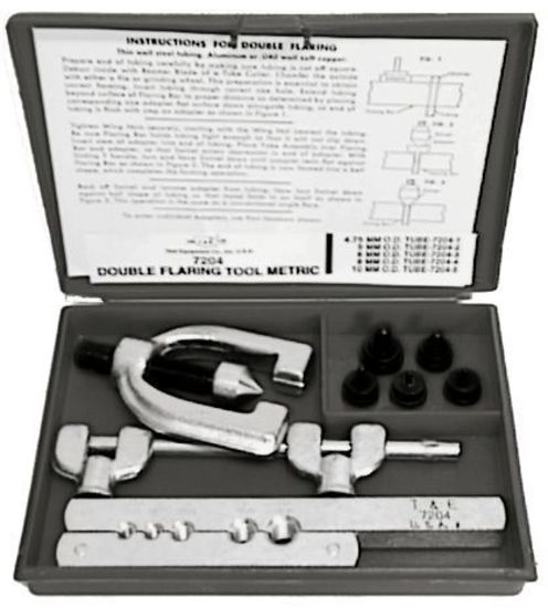 Metric Double Flaring Tool T&E Tools 7204
