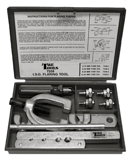 ISO Flaring Tool Set T&E Tools 7208