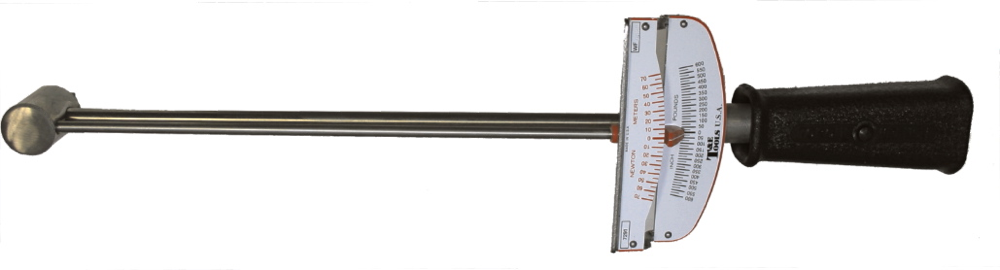 900In/Lb Beam Torque Wrench 3/8"Dr. T&E Tools 7291