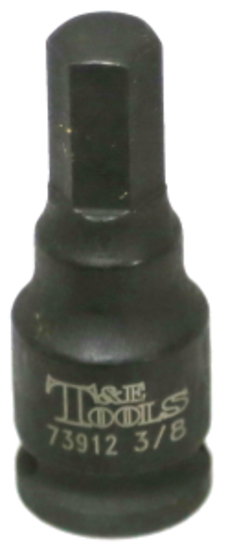 3/8" In-Hex Impact Socket T&E Tools 73912