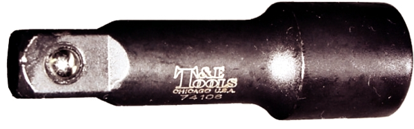 3" x 1/2"Dr Impact Extension T&E Tools 74106