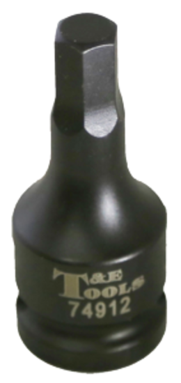 3/8" SAE In-Hex Impact Socket T&E Tools 74912