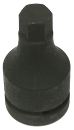 SAE In-Hex Impact 7/8" Socket 1" Drive x 100mm Length T&E Tools 76928