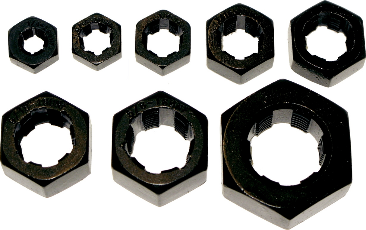 8 Piece UNF Rethreader Dies T&E Tools 8011