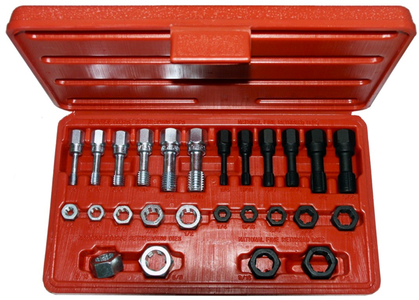 26 Piece UNF & UNC Rethreader Set T&E Tools 8023