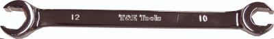 8mm x 10mm Flare Nut Wrench T&E Tools 80810M