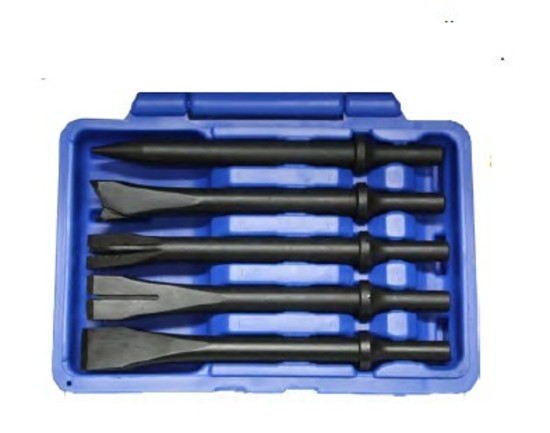 Air Hammer Chisel 5Pc. Set T&E Tools 8296