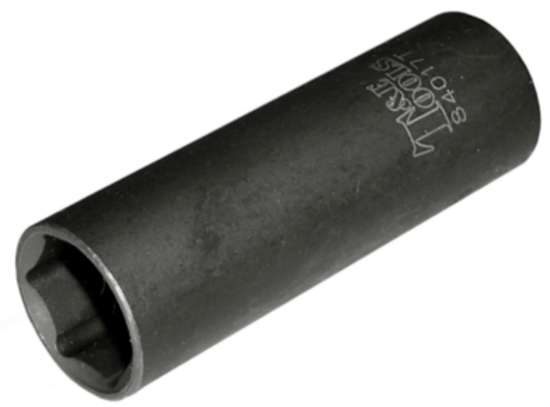 Extra Slim Impact Socket (17mm) T&E Tools 84017T