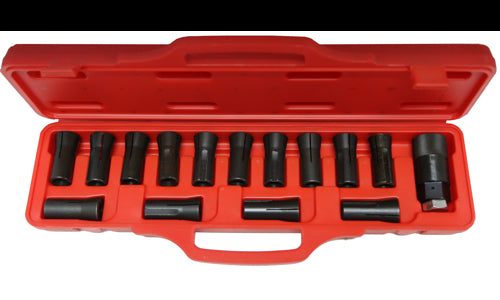 15 Piece Metric Stud Remover & Setter T&E Tools 8552