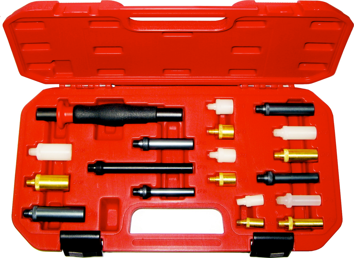 19 Piece Brass, Polyamide & Aluminium Drift Punch Set T&E Tools 8927