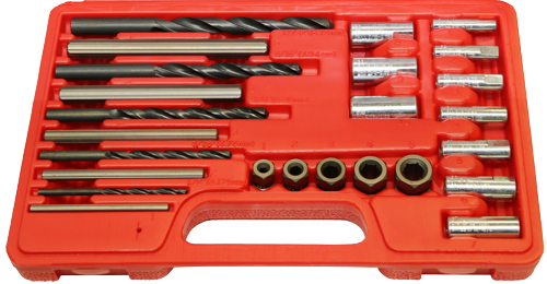 Screw Extractor Drill Set T&E Tools 8965