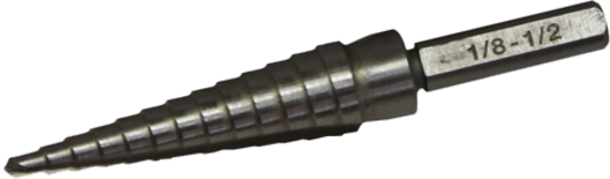 Self Starting Stepped Drill Bit (13 Sizes) T&E Tools 8971-A