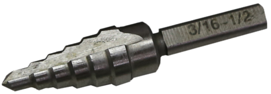 Self Starting Stepped Drill Bit (6 Sizes) T&E Tools 8971-C