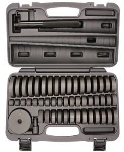 50 Piece Custom Bush, Bearing & Seal Driver Set T&E Tools 9012