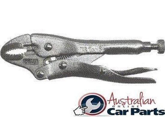 5" Curved Jaw Locking Grip Pliers T&E Tools 905