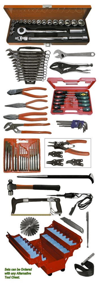 105Pc. SAE Auto Tool Set T&E Tools 9105
