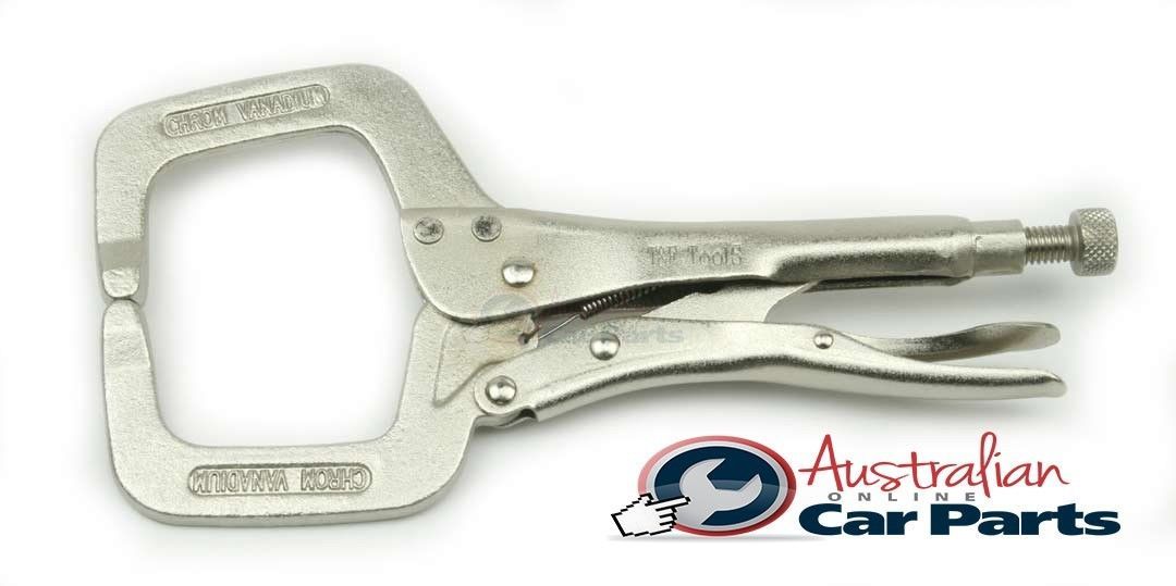 11" C-Clamp Locking Grip Pliers T&E Tools 913