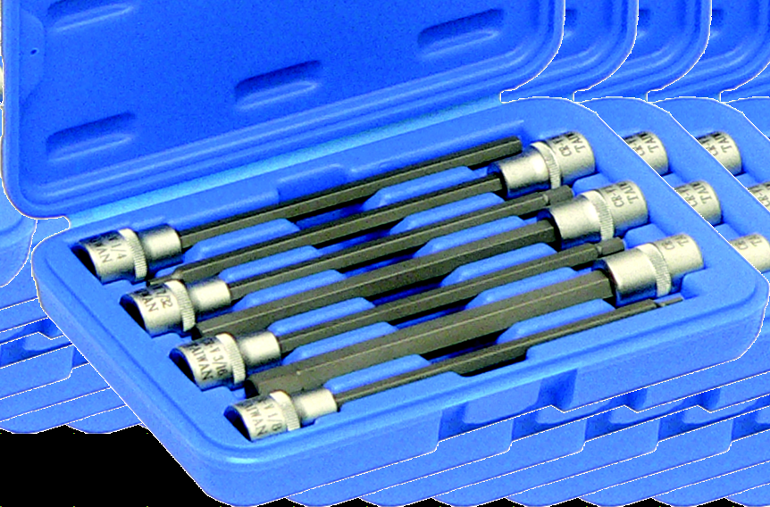 7 Piece Torx-r 3/8" Drive Insert Bit Sockets T&E Tools 93107