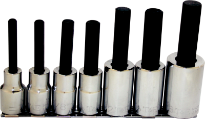 7 Piece In-Hex SAE Sockets T&E Tools 94101