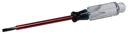 3.5mm x 75mm Insulated Slotted Screwdriver T&E Tools A73875