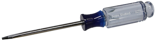 Slotted Acetate Screwdriver (6 x 100mm) T&E Tools A76100
