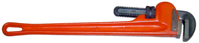 24" Heavy-Duty Pipe Wrench T&E Tools AW1324