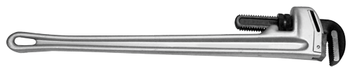 48" Aluminium Heavy-Duty Pipe Wrench T&E Tools AW1548