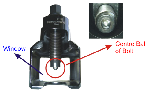 European Truck Ball Joint Remover (39mm) T&E Tools B1102