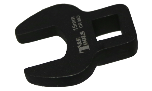 Crowsfoot Wrench 15mm x 3/8"Drive T&E Tools BCF15-M