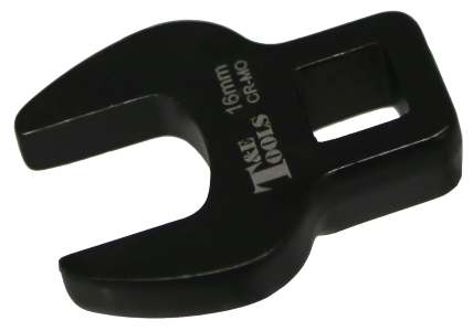 16mm x 3/8"Dr. Crowsfoot Wrench T&E Tools BCF16-M