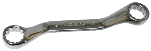 16 x 18mm Short Ring Wrench T&E Tools BM1618