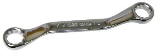 1/2" x 9/16" Short Box Wrench T&E Tools BW1404