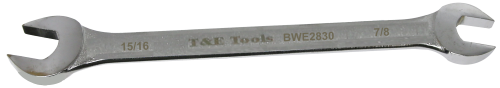 7/8" x 15/16" Open-End Wrench T&E Tools BWE2830