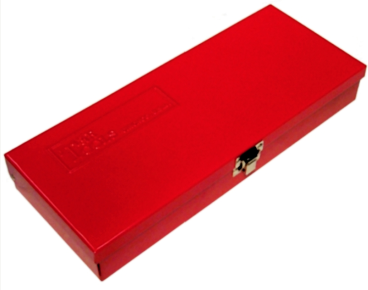 Red Metal Case (322 x 155 x 47mm) T&E Tools C1114