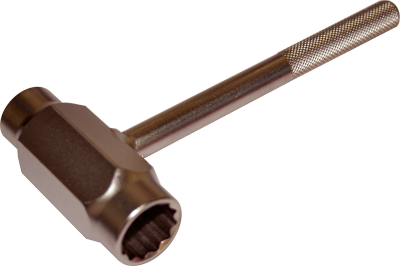 Motorcycle "T" Lock Wrench T&E Tools C7017