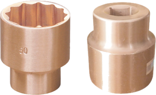 11mm x 1/.2"Dr. 12Pt Socket Cu Be T&E Tools CB104-11