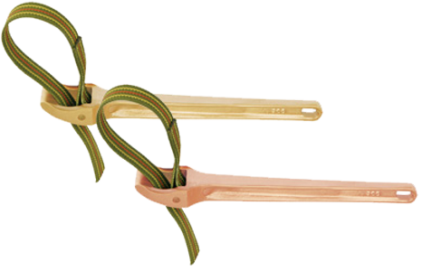 300 x 425 x 30mm Belt Type Strap wrench Cu-Be T&E Tools CB129B-1002