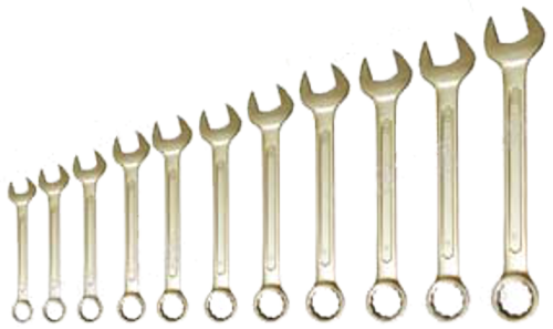 11Pc.Combination R & O/E Set 8-32mm (Copper Beryllium) T&E Tools CB133
