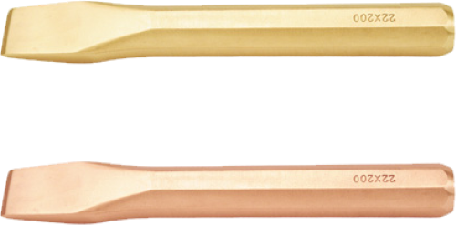 30 x 300mm Cold Chisel Oct. Stk. (Copper Beryllium) T&E Tools CB233-1026