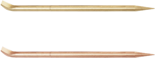 500 x 20 x 20mm Pinch Bar Round Stk. (Copper Beryllium) T&E Tools CB236-1006