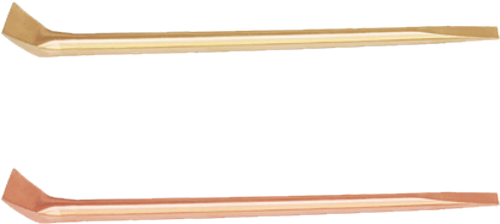 600 x 52 x 3mm Jimmy Pinch Bar (Copper Beryllium) T&E Tools CB238-1002